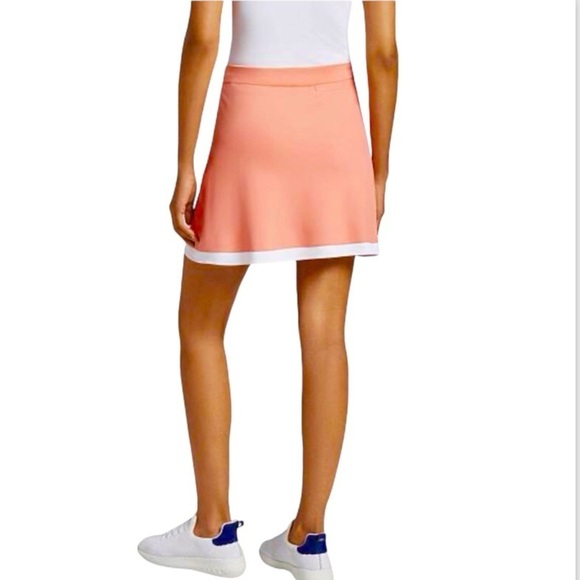 Peter Millar NWT XL Sally Skort Tennis Golf Peach Women’s Stretch Active - Picture 2 of 11